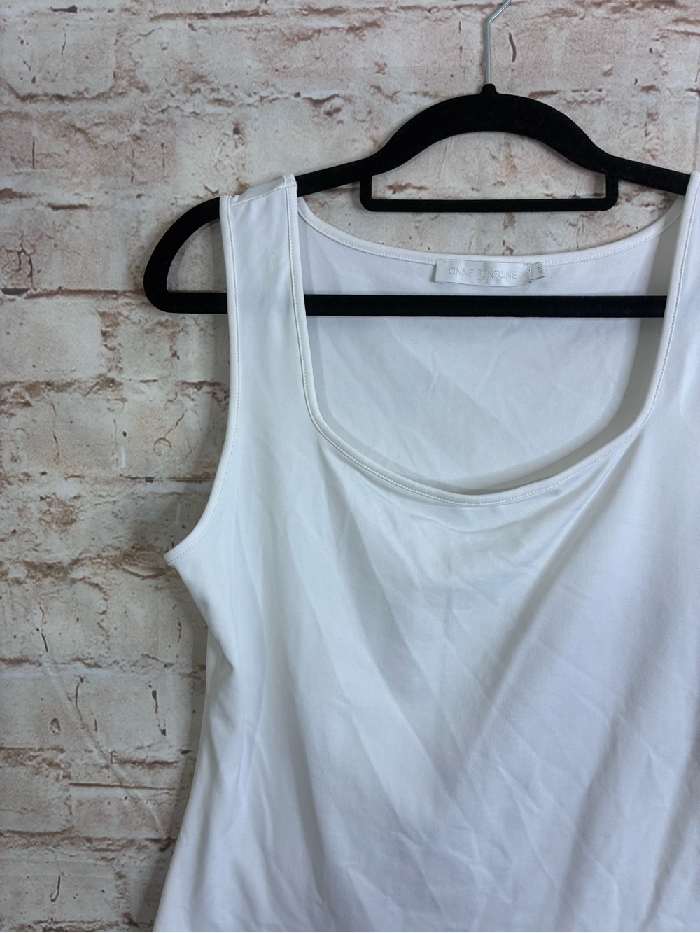 Anne Fontaine Lady Camisole in White Size 42 US 10 - Picture 5 of 7